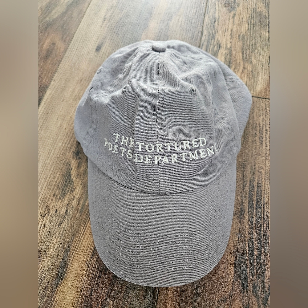 Taylor Swift The Tortured Poets Department Gray Hat
